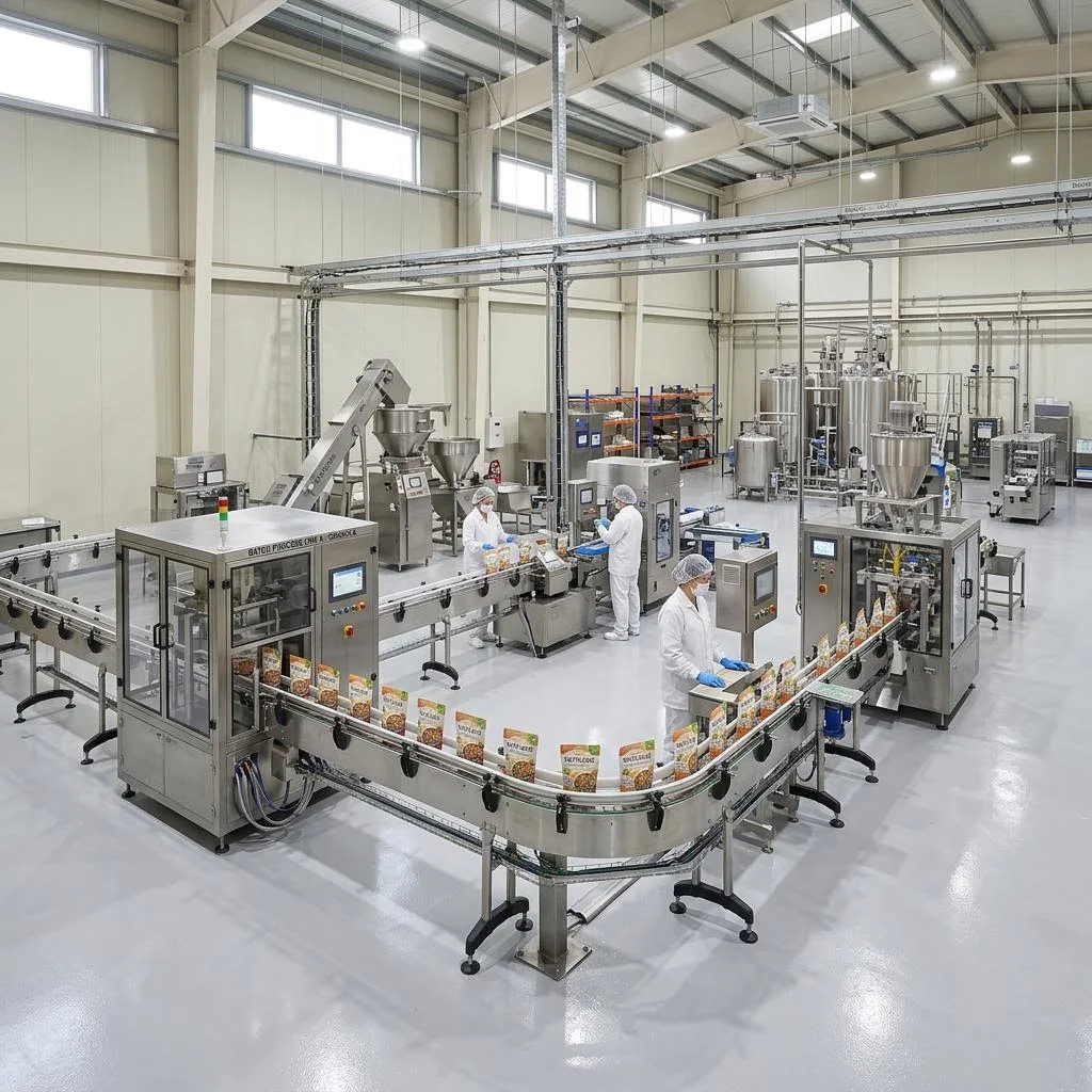 Unité de production professionnelle de pâte à pizza SY PASTA