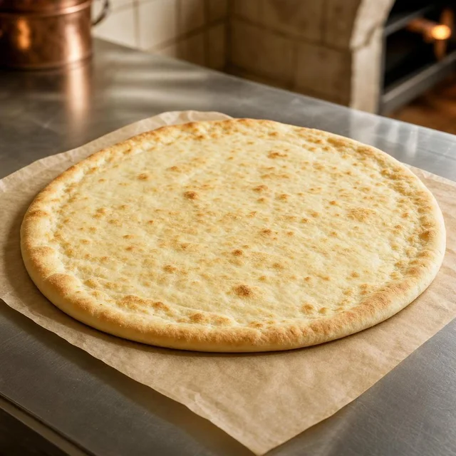 Une pâte semi-cuite